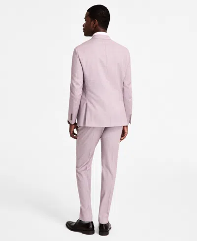 Calvin Klein Men's Slim Fit Wool Blend Suit Jacket In Pink