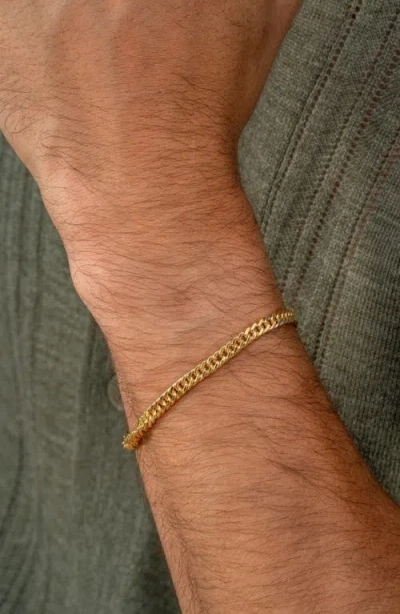 Bony Levy 14k Gold Curb Chain Bracelet