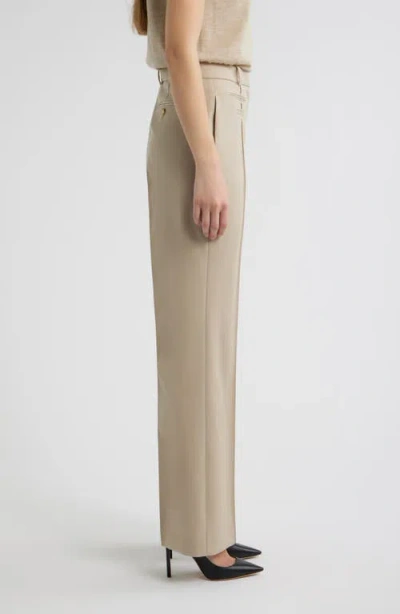 Hugo Boss Boss Talima Wool Wide Leg Pants