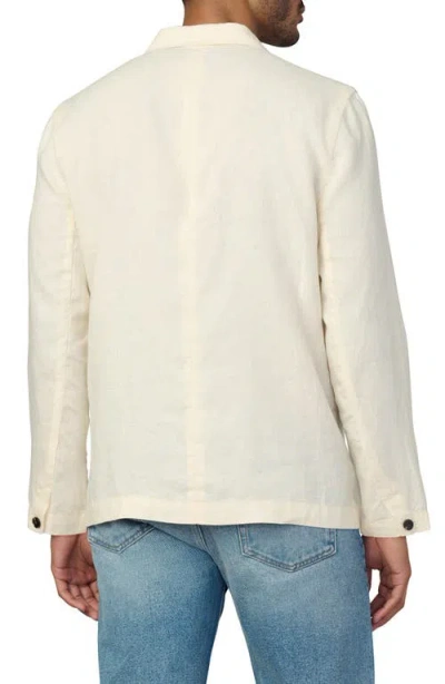 Joe's Hemingway Writer's Long Sleeve Camp Shirt In Neutral
