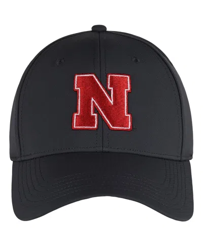 Ahead Men'sâ Graphite Nebraska Huskers Stratus Aerosphere Adjustable Hat