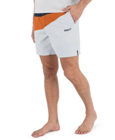 Hurley Men's 7" Inseam Shorts In White