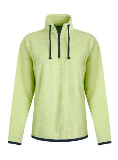 Weird Fish Odina 1/4 Zip Zig Zag Fleece