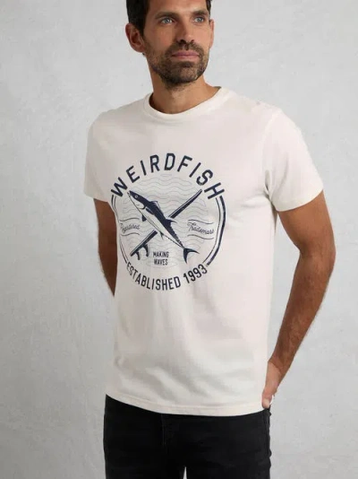 Weird Fish Hudson Front Print Branded T-shirt