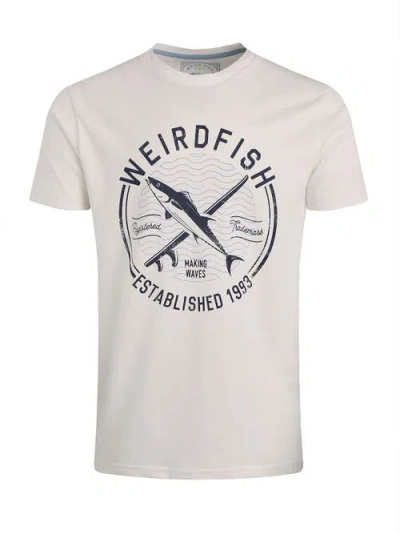 Weird Fish Hudson Front Print Branded T-shirt