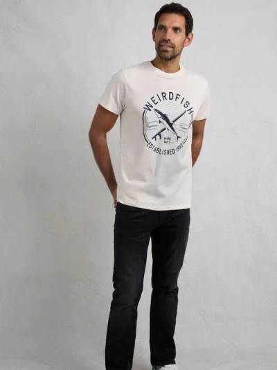Weird Fish Hudson Front Print Branded T-shirt