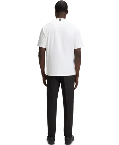 Hugo Boss Boss By  Men's Stretch-cotton Relaxed-fit T-shirt In Multi