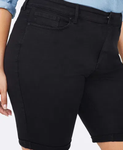 Nydj Plus Size Briella Roll Cuff Denim Shorts
