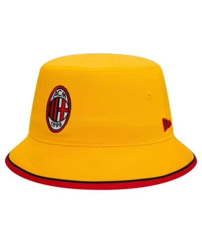 New Era Men's Yellow Ac Milan 2011 Bucket Hat