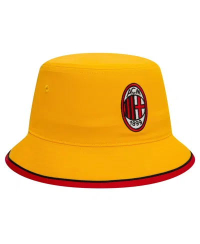 New Era Men's Yellow Ac Milan 2011 Bucket Hat