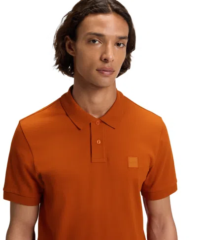 Hugo Boss Extra-slim-fit Stretch-cotton Shirt With Logo Tape