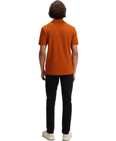 Hugo Boss Extra-slim-fit Stretch-cotton Shirt With Logo Tape