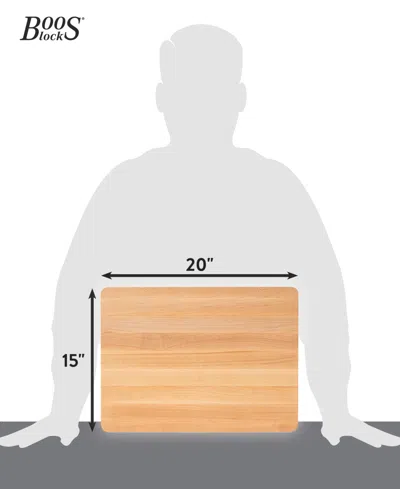 John Boos Chop-n-slice 20"x 15" Rectangular Cutting Board