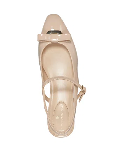 Bandolino Women's Adana Bow Block Heel Slingback Pumps