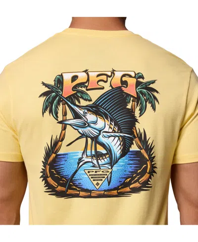Columbia Men's Sal Graphic T-shirt In Yellow