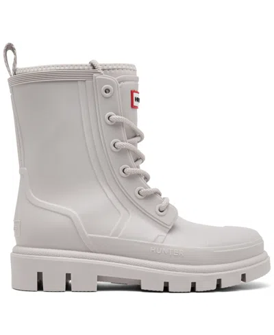 Hunter Women's Diana Waterproof Lace-up Boots From Finish Line