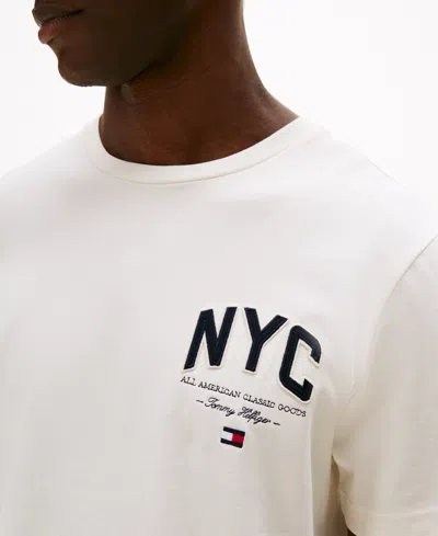 Tommy Hilfiger Athleisure Print T-shirt In Neutral