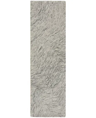Dkny Pure Angles Ang01 2'2"x7'5" Runner Area Rug In Multi