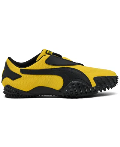 Puma Mostro Og Prime Sneakers In Yellow Leather And Fabric