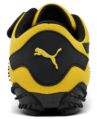 Puma Mostro Og Prime Sneakers In Yellow Leather And Fabric