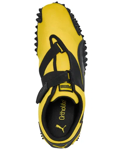 Puma Mostro Og Prime Sneakers In Yellow Leather And Fabric