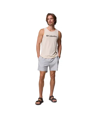Columbia Men's Franchise Graphic Tank Top In Neutral