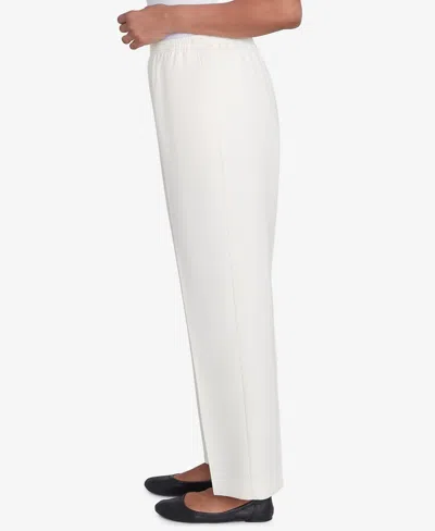 Alfred Dunner Women's Classic Poly Accord Short Length Pants