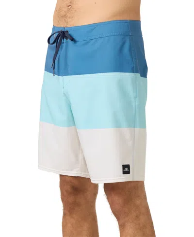 O'neill Hyperfreak Heat Block Swim Trunks In Blue