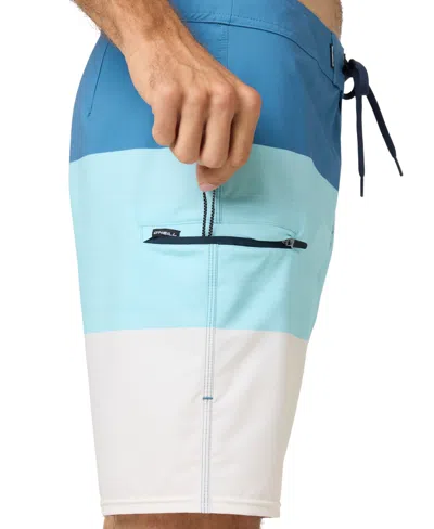 O'neill Hyperfreak Heat Block Swim Trunks In Blue