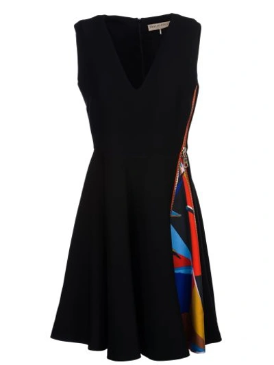 Emilio Pucci Print Dress In Black