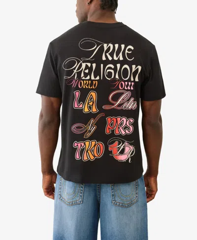 True Religion Standard Ombré Logo Graphic T-shirt