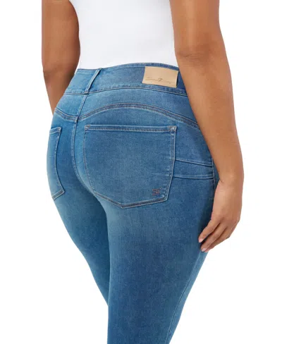 Seven7 Plus Size High Rise Curvy Legging Jeans