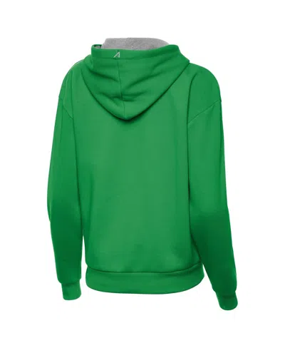 Antigua Women's Kelly Green Philadelphia Eagles St. Patrick's Day Victory Pullover Hoodie
