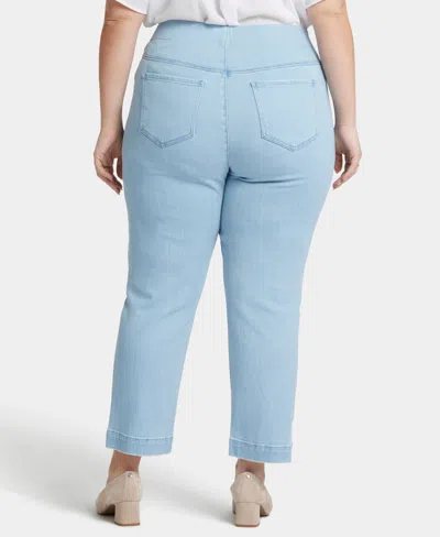 Nydj Plus Size Bailey Relaxed Ankle Pull On Jeans