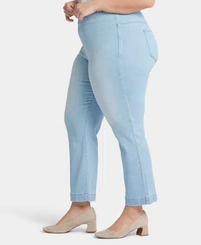Nydj Plus Size Bailey Relaxed Ankle Pull On Jeans
