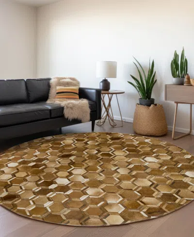 Dalyn Bozeman Bm1 8'x8' Round Area Rug