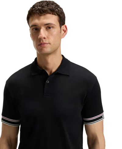 Hugo Boss Boss By  Men's Cotton Slim-fit Polo Shirt In Multi