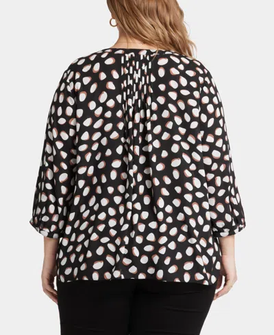 Nydj Pintuck Back Yoke Top
