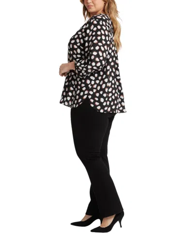 Nydj Pintuck Back Yoke Top