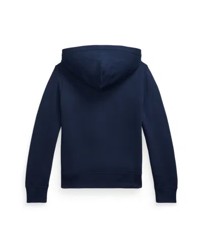 Polo Ralph Lauren Polo Pony-motif Hoodie In Blue