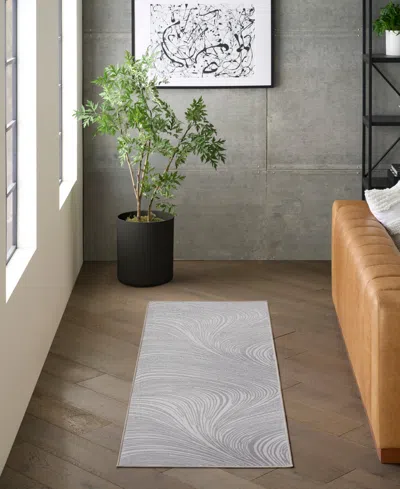 Dkny Central Park West Cep02 2'2"x7'5" Runner Area Rug