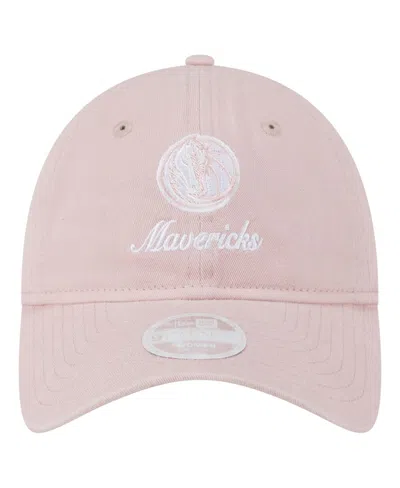 New Era Women'sâ Pink Dallas Mavericks Gameday Preppy 9twenty Adjustable Hat