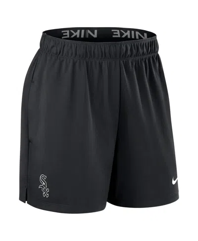 Nike Women's Black Chicago White Sox Authentic Collection Knit Shorts
