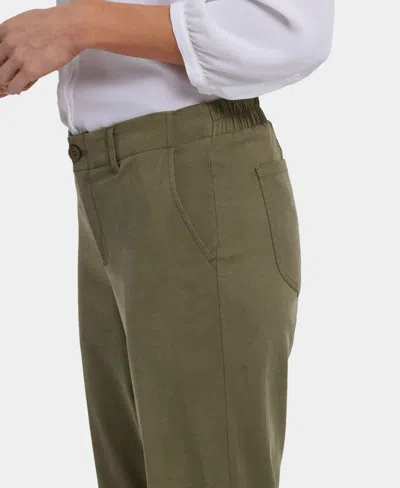 Nydj Women's Easy-fit Ankle Trouser Pull On Pants