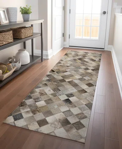 Dalyn Bozeman Bm2 2'3''x7'6'' Runner Area Rug In Brown