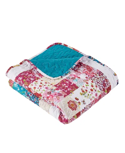 Greenland Home Fashions Cotton Reversible Quilted Throw, 50" X 60"