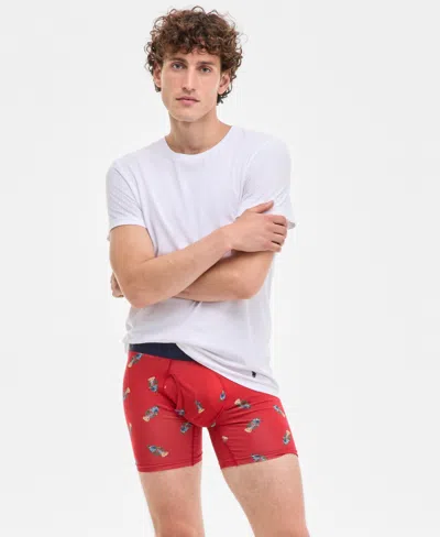 Polo Ralph Lauren Men's 3-pk. Holiday Boxer Briefs Gift Set In Red