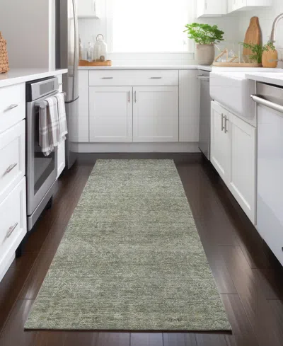 Dalyn Burano Bu1 2'3''x7'6'' Runner Area Rug In Gray