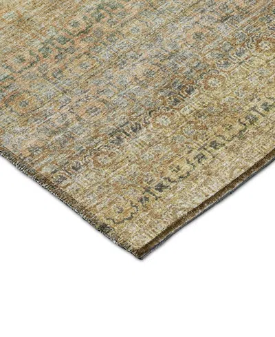 Dalyn Burano Washable Bu12 2'3''x7'6'' Runner Area Rug In Brown