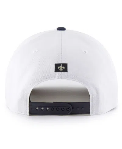 47 Brand Men's White New Orleans Saints Patriotic Overhand Hitch Adjustable Hat